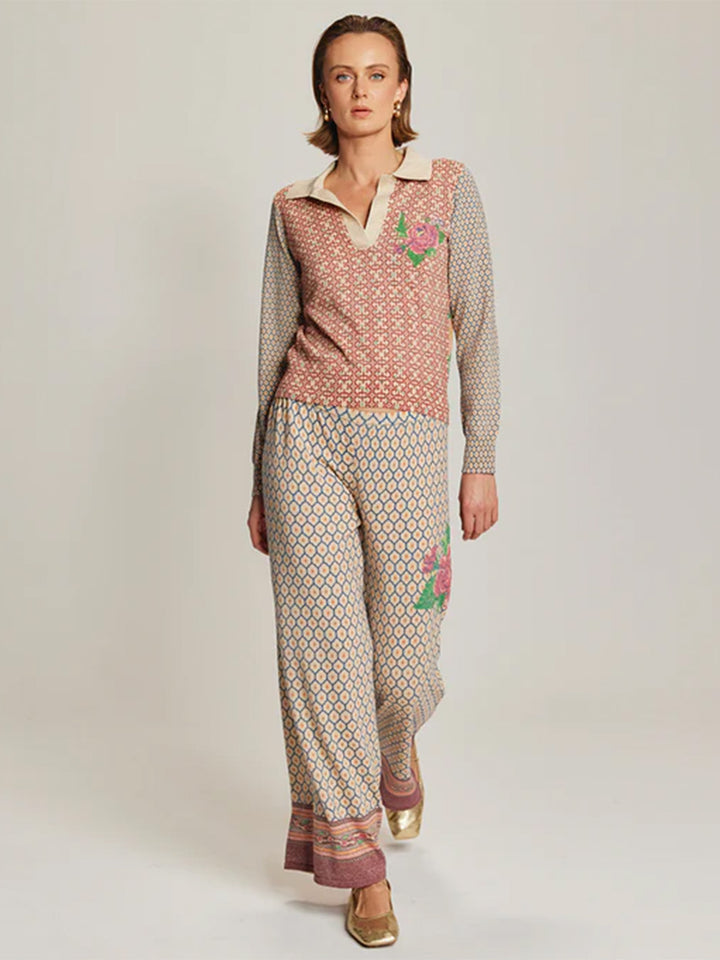 Millie Shipibo Polo Knit