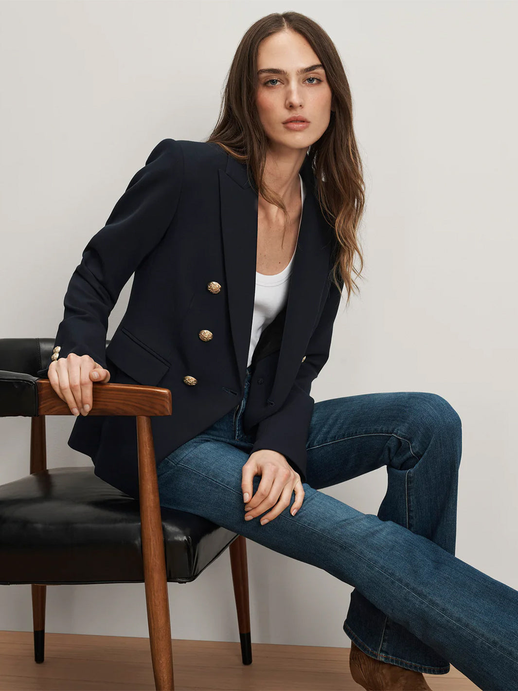 Miller Dickey Jacket in Navy