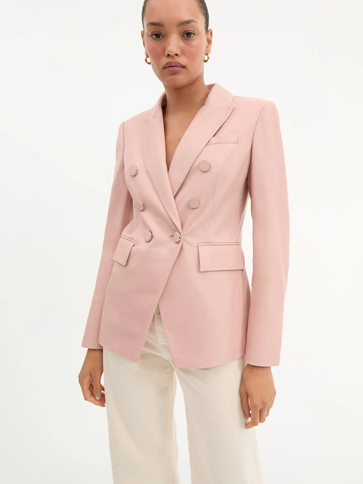 Miller Dickey Jacket in Pink Clay