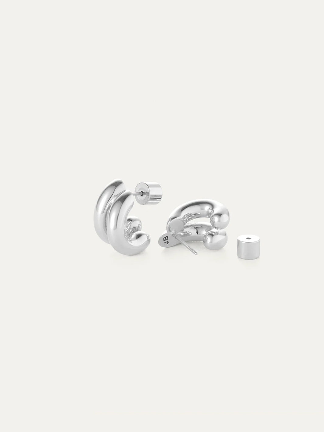 Mini Florence Earrings in Silver