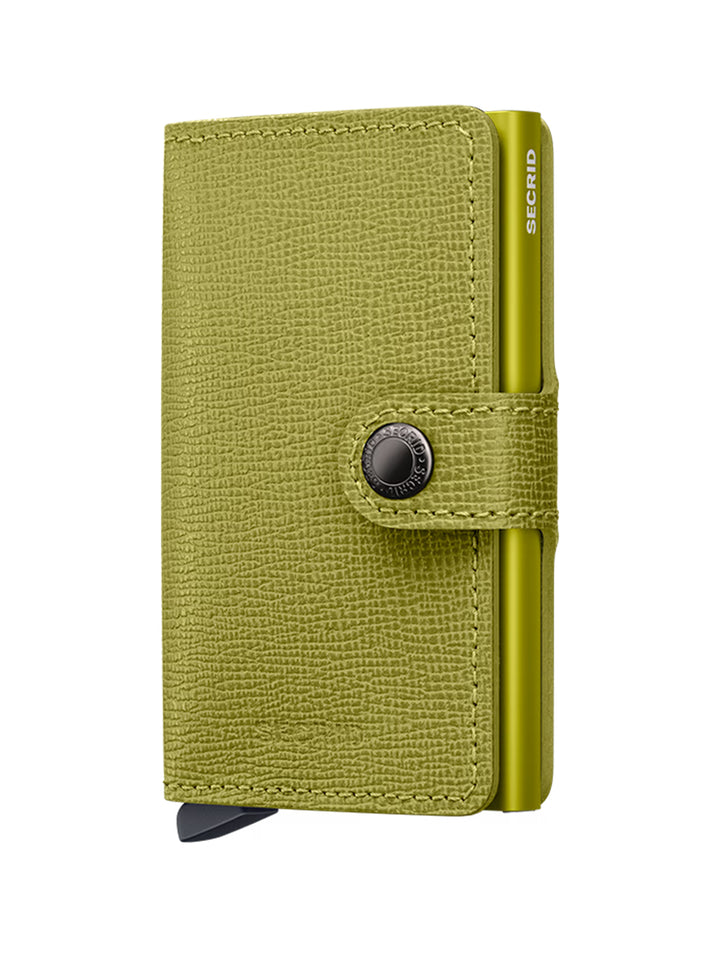 Mini Wallet Crisple in Lime