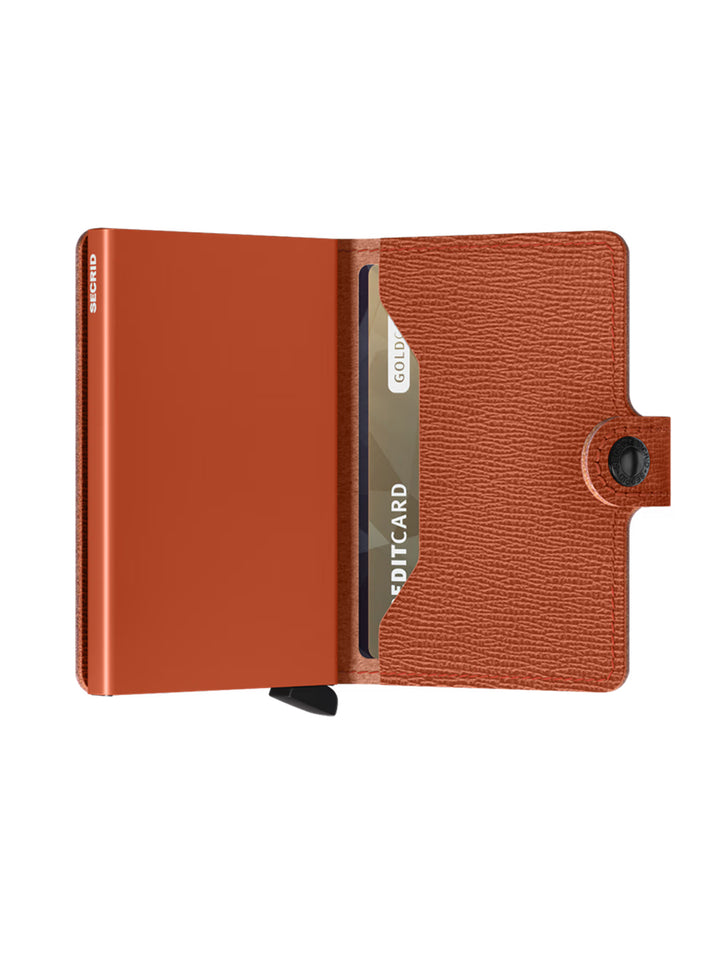 Mini Wallet Crisple in Pumpkin
