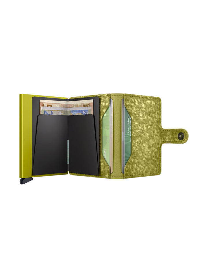 Mini Wallet Crisple in Lime