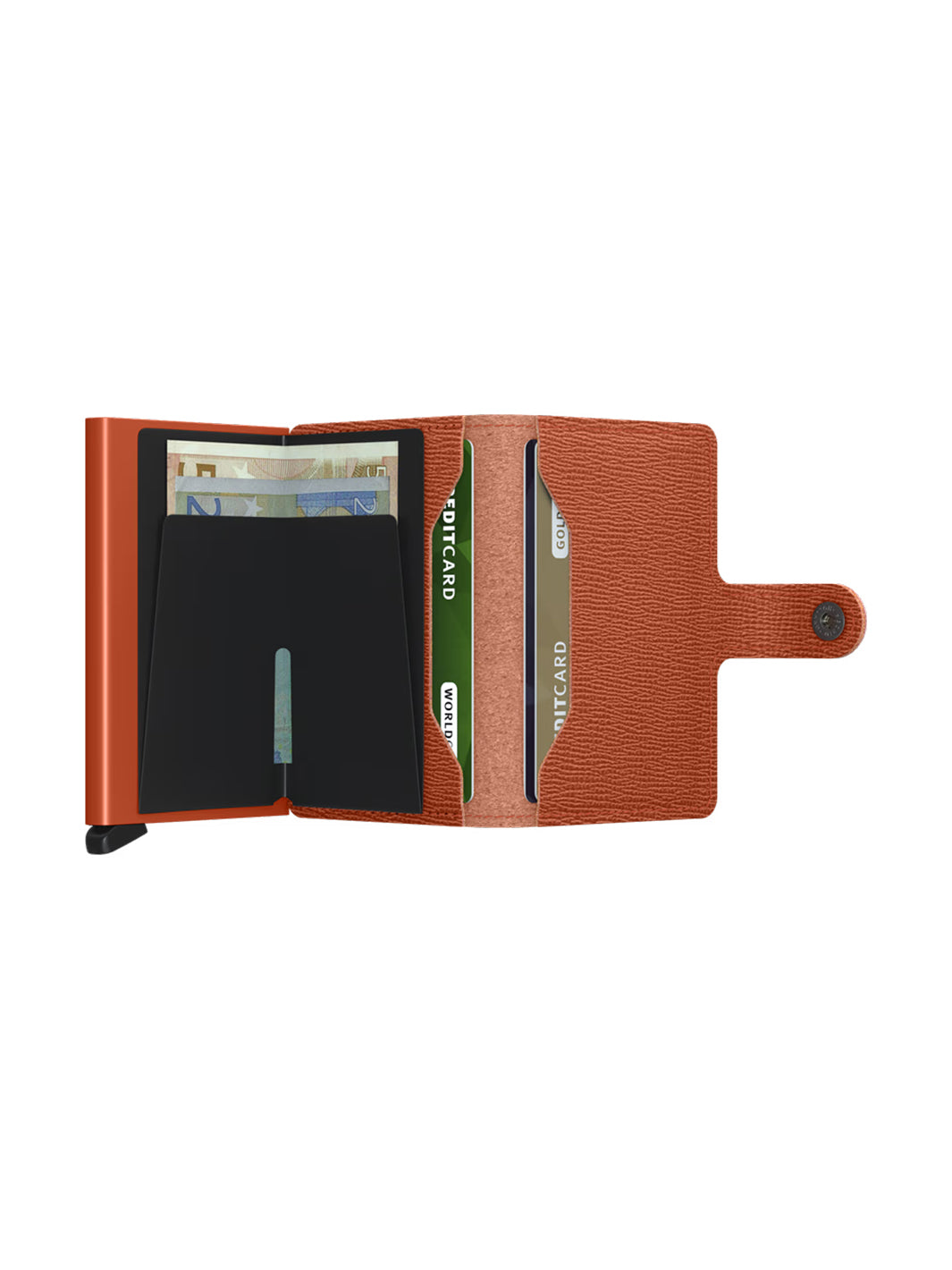 Mini Wallet Crisple in Pumpkin