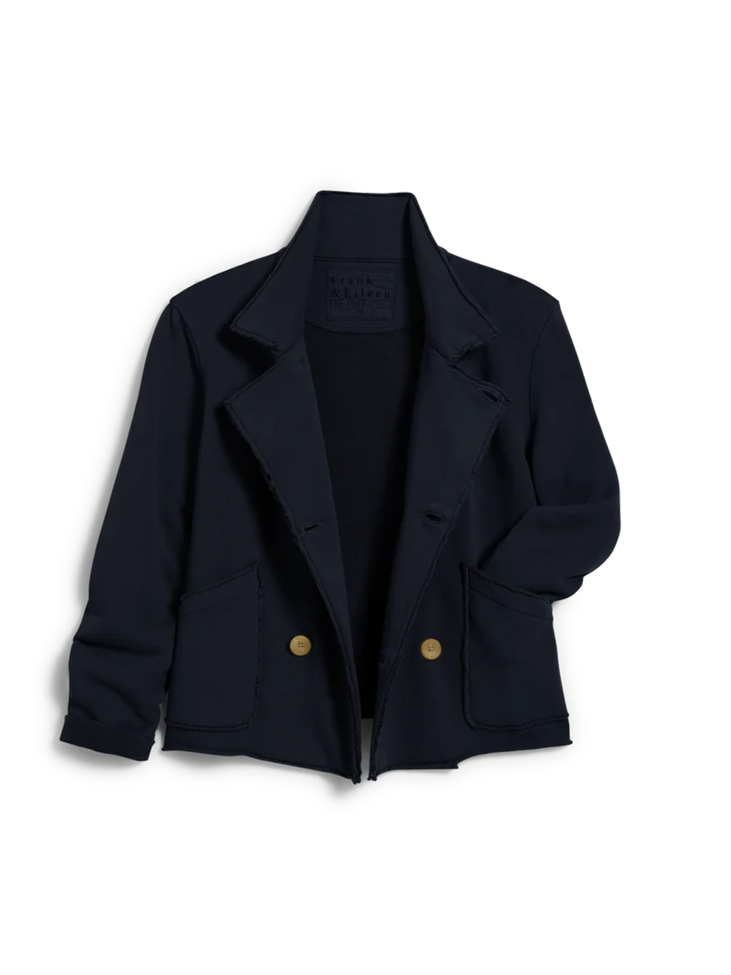 Mini Belfast Crop Peacoat in British Royal Navy