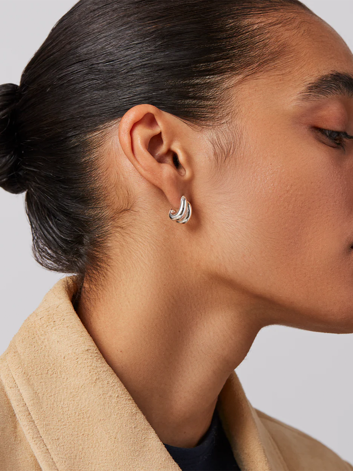 Mini Florence Earrings in Silver