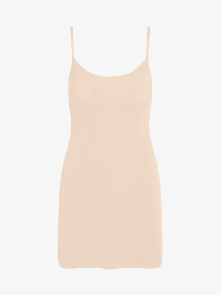 Mini Cami Slip in Beige