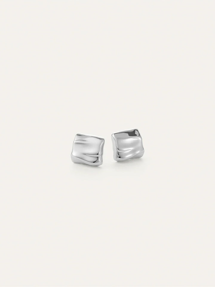Mini Sundra Earrings in Silver