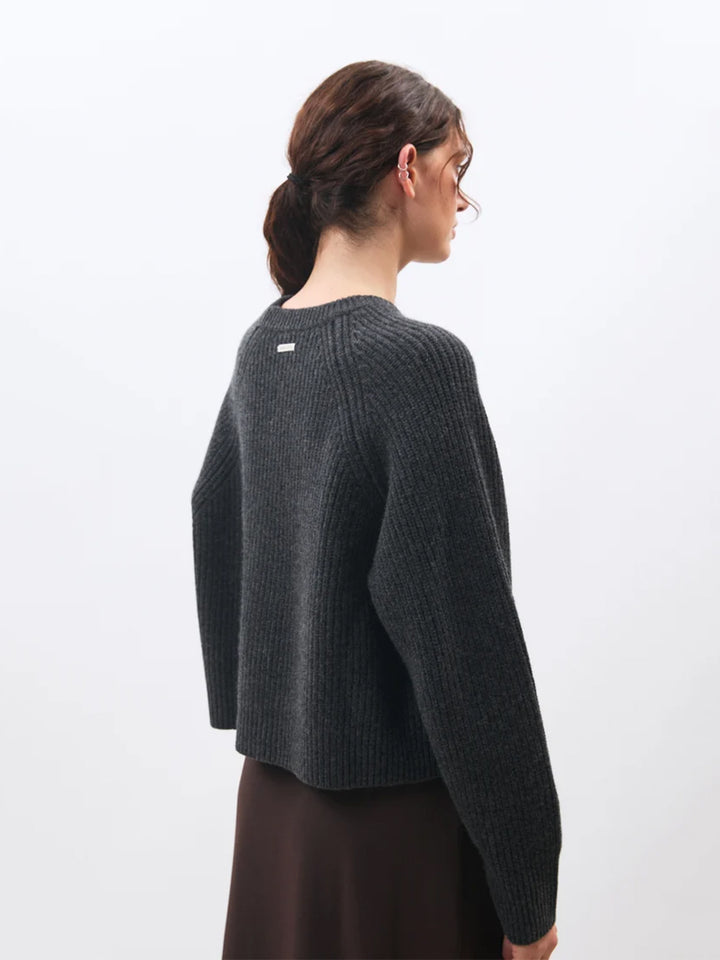 Minoa Sweater in Anthracite