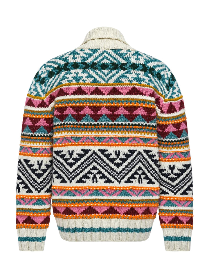 Mira Zip Cardi in Blue