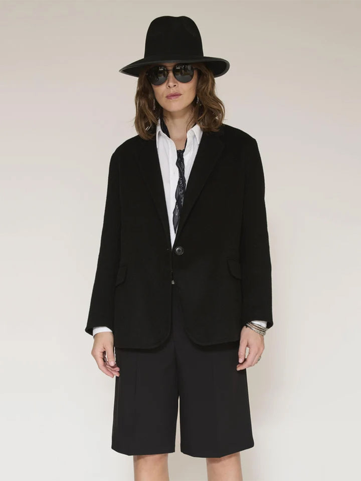 Mocky Coat in Black