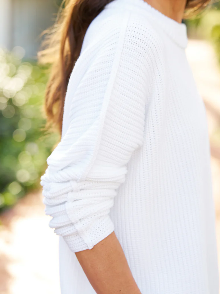 Montecito Sweater in White