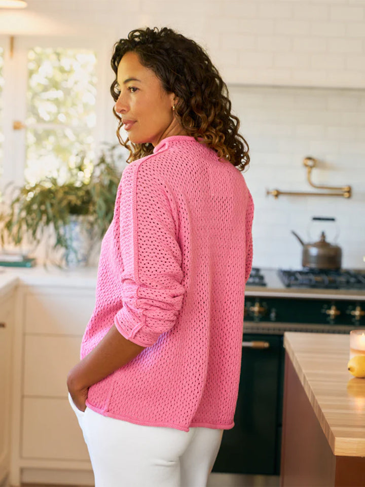 Monterey Sweater in Dragon Fruit