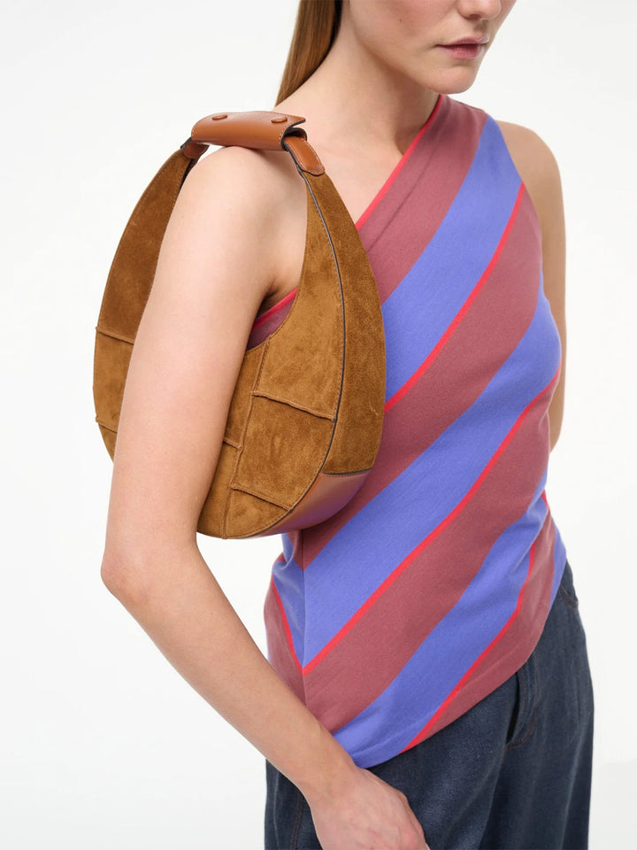 Moon Tote Bag in Tan