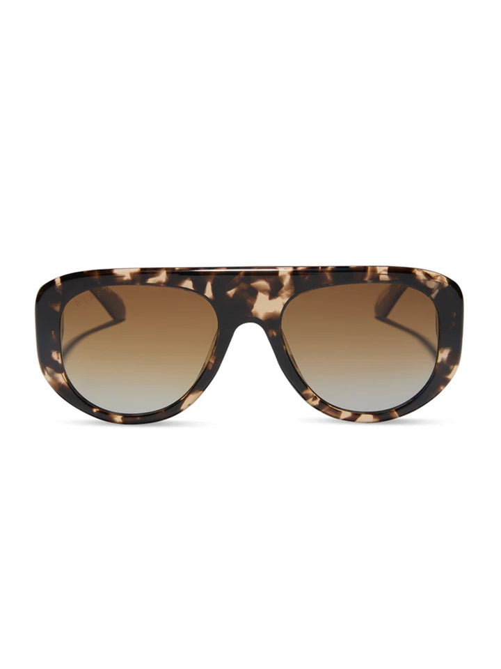 Morgan Sunglasses in Espresso Tortoise Brown Gradient