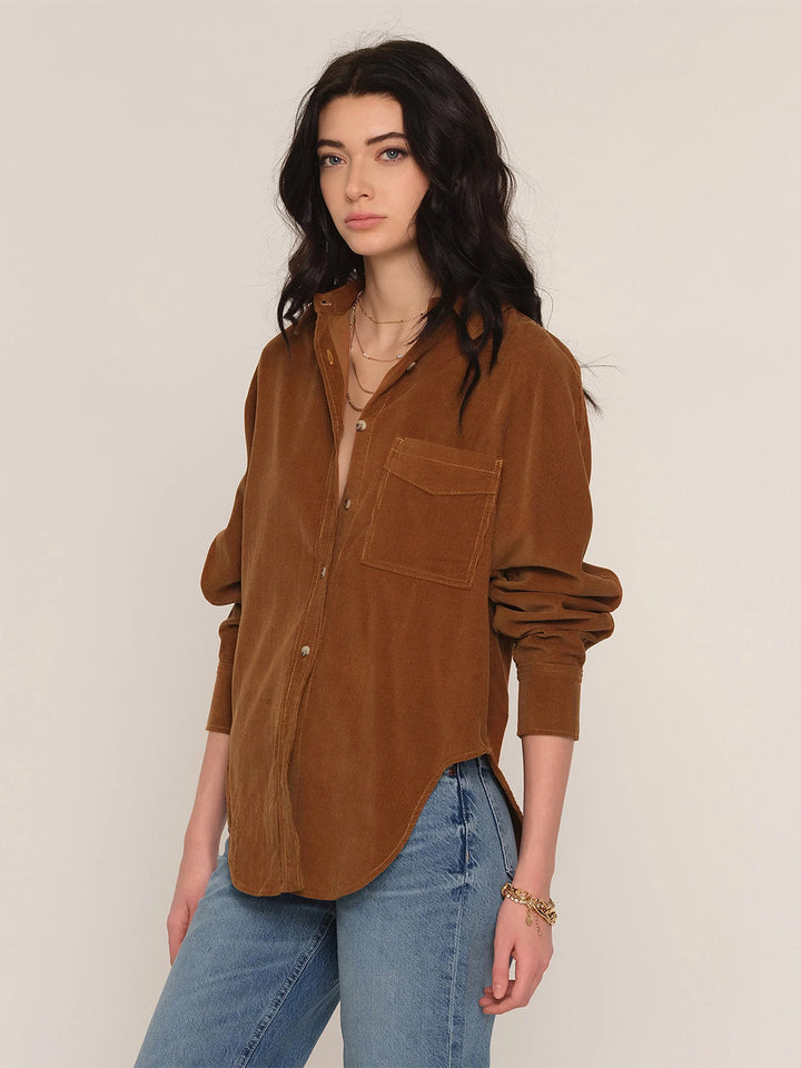 Morocco Shirt in Caramel
