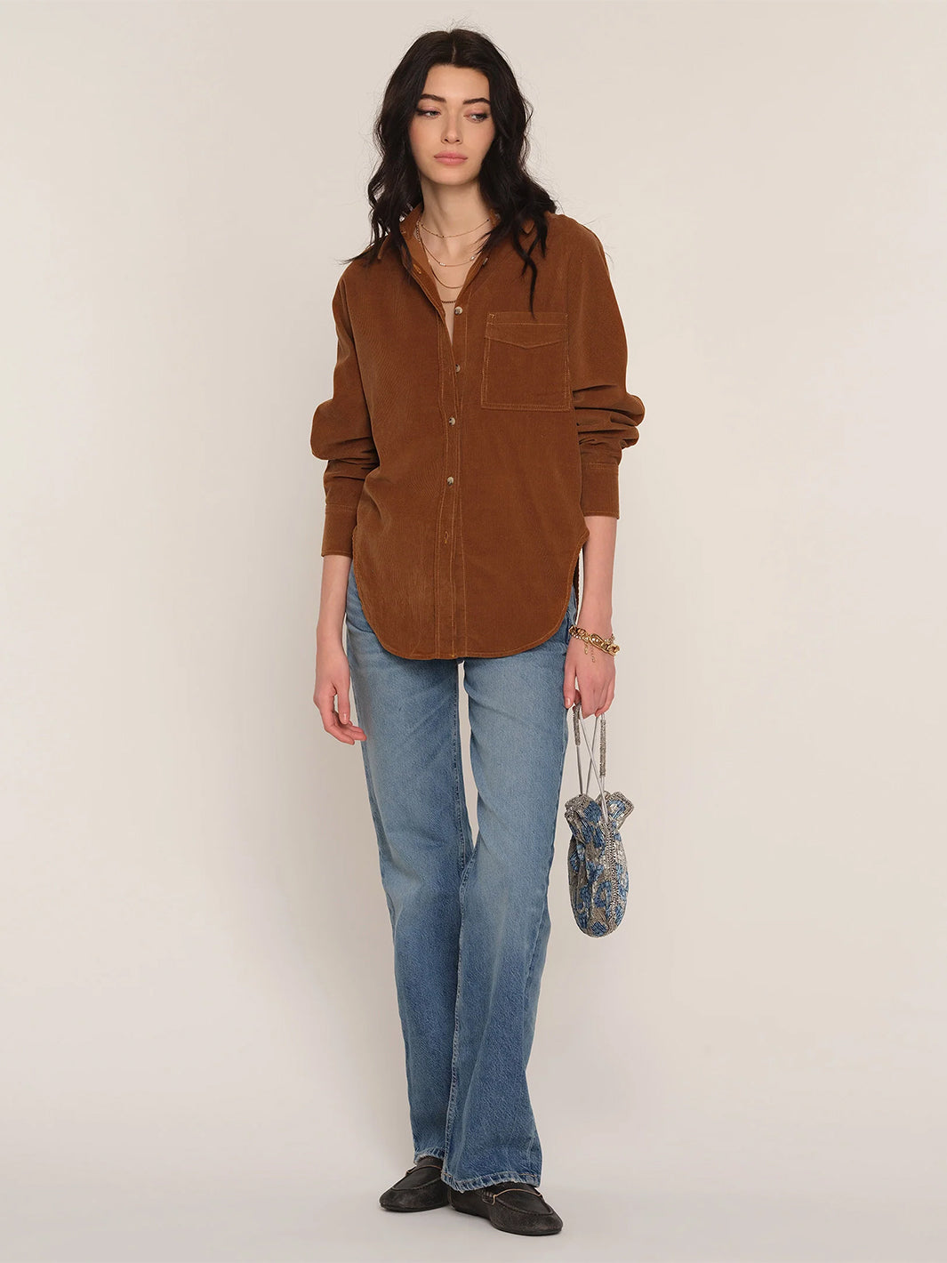 Morocco Shirt in Caramel