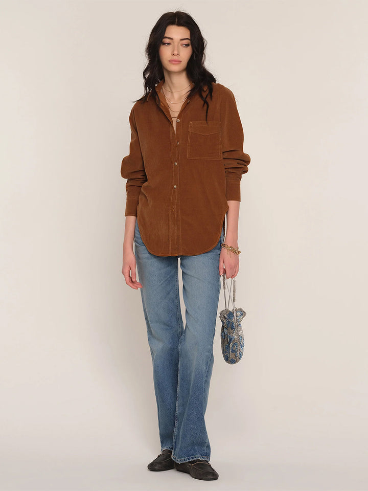 Morocco Shirt in Caramel