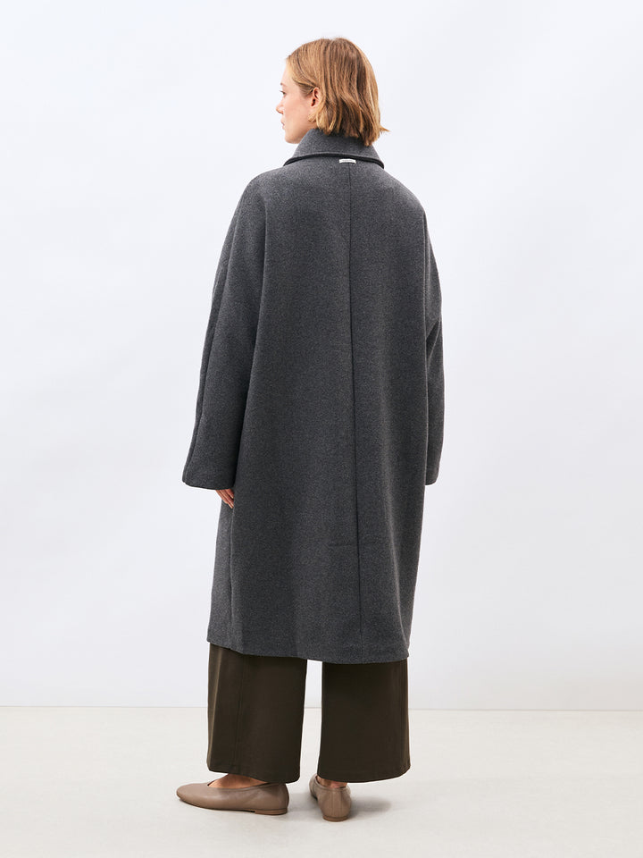 Murei Coat in Anthracite