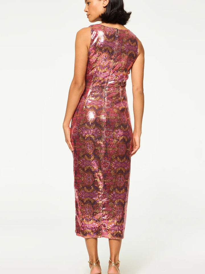 Nakia Dress in Chic Nostalgic Sequin