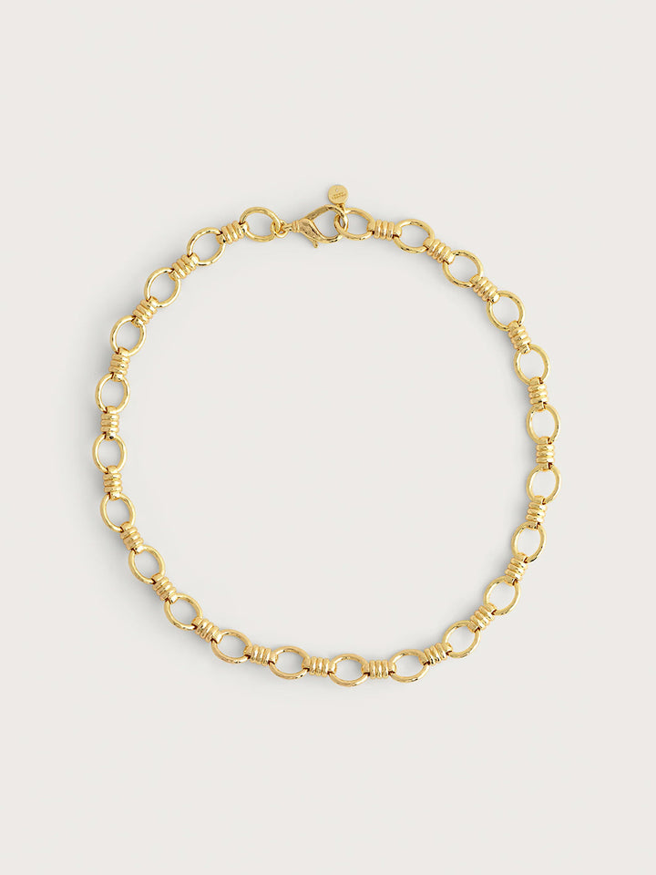 Neptune Chain Necklace, Gold