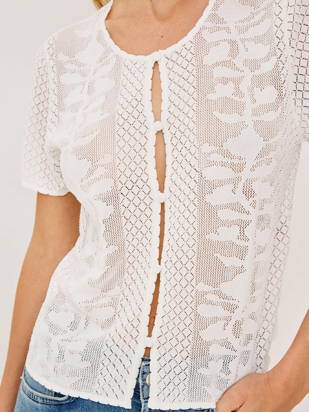 Nina Sweater in Ivory