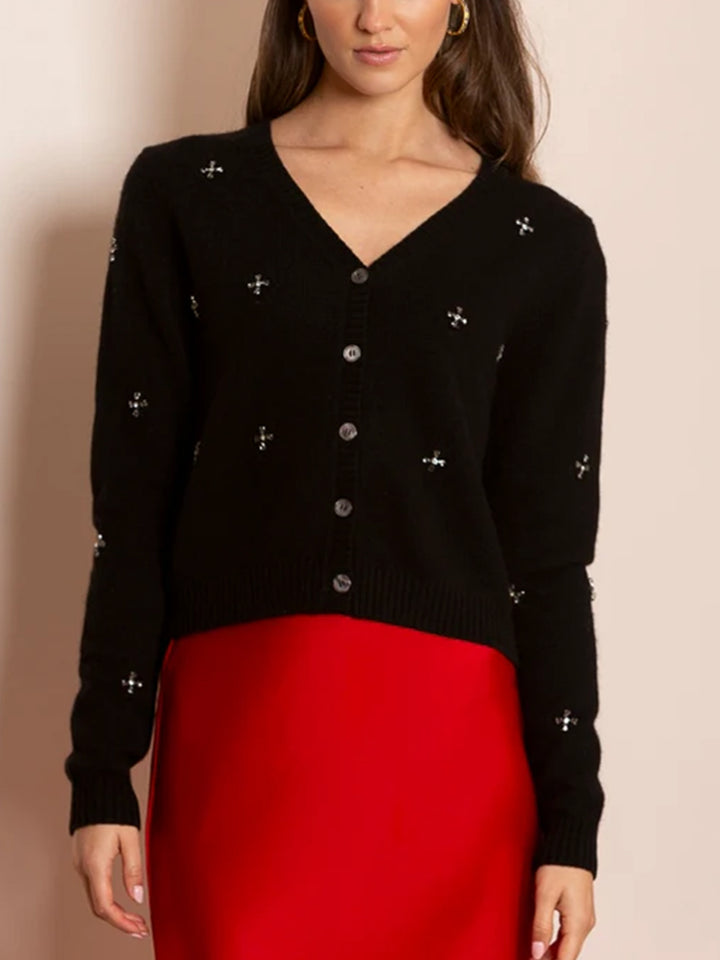 Noelle Cardigan in Black