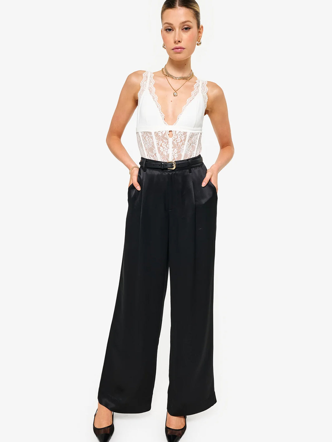 Noura Pant in Black