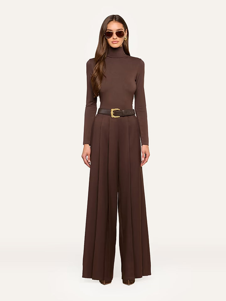 Lani Turtle-Neck in Dark Java