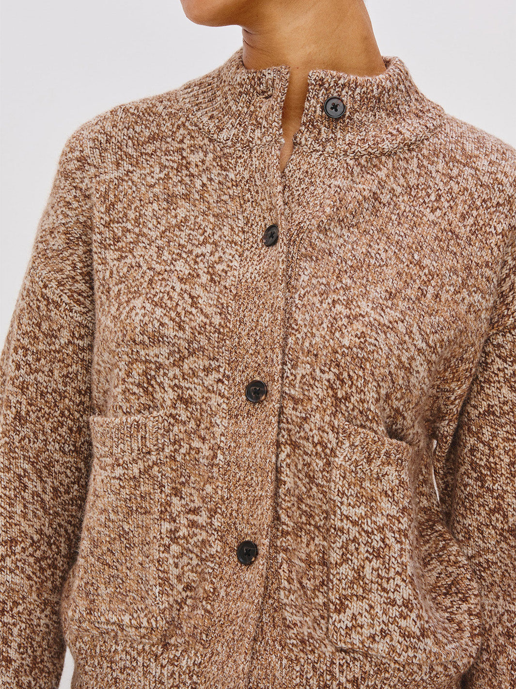 Olvera Sweater in Umber Marl