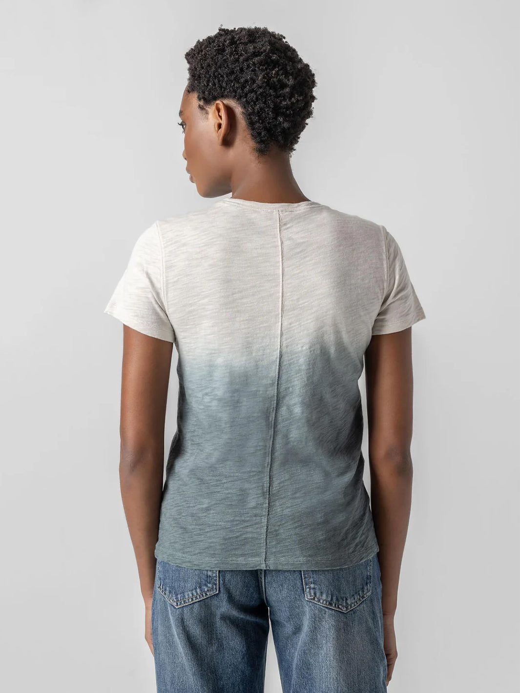 Ombre Tee in Vine Ombre