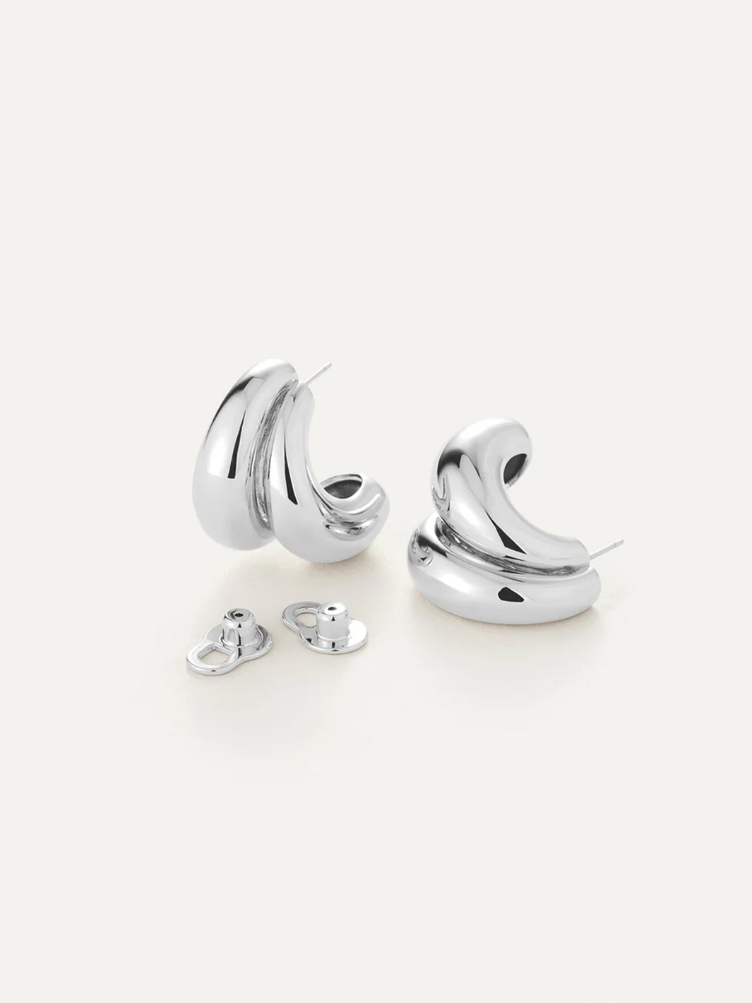 Orla Earrings in Silver