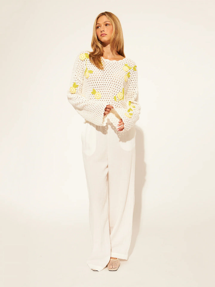 Orlando Sweater in Limoncello