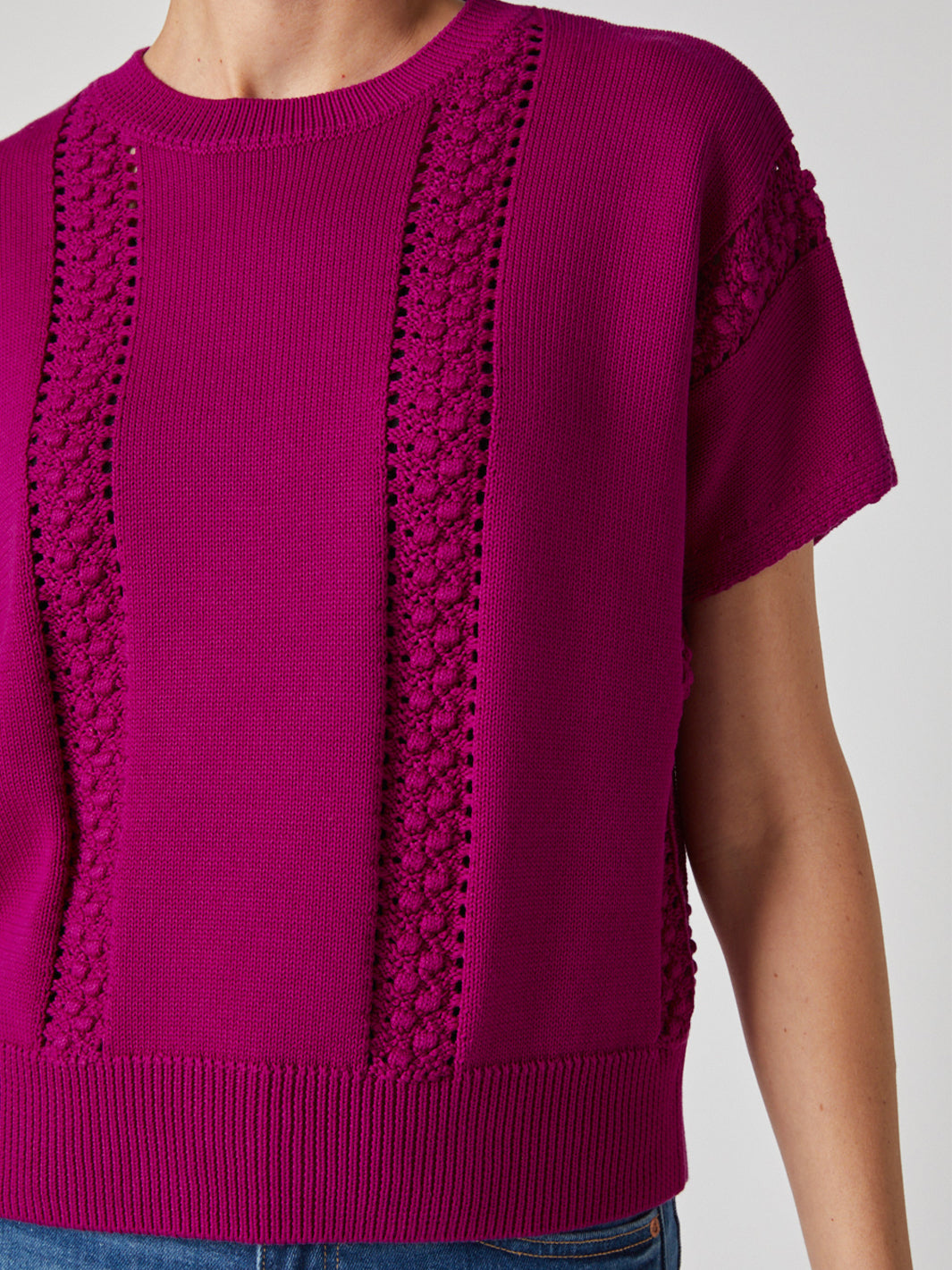 Short Sleeve Crew in Pomo