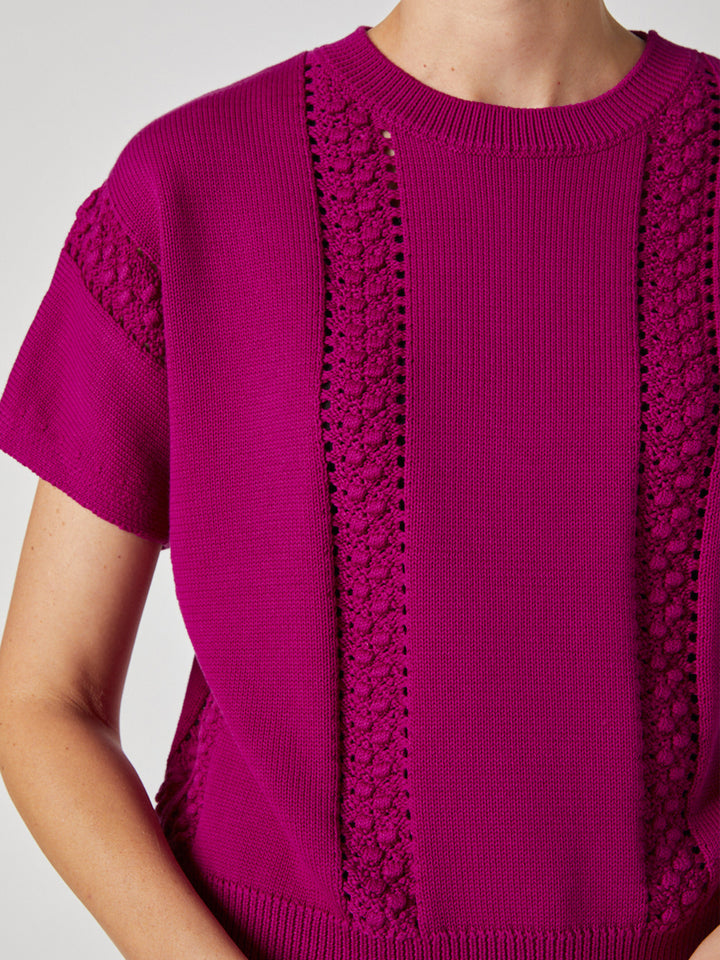 Short Sleeve Crew in Pomo