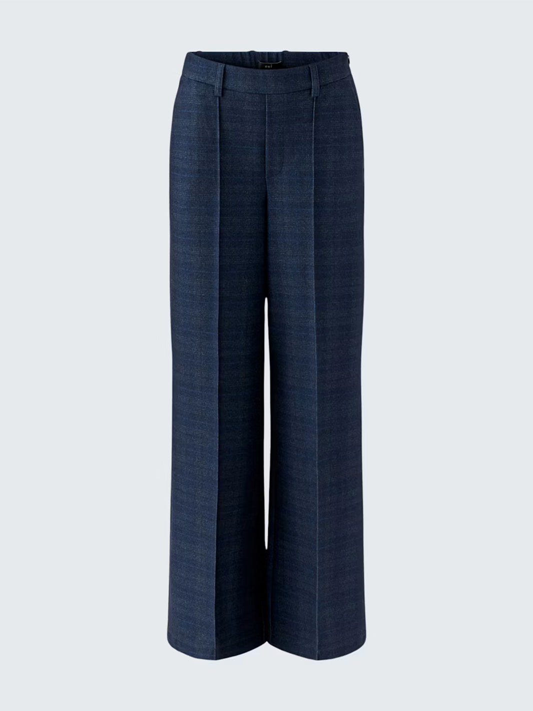 Trousers in Dark Blue Grey