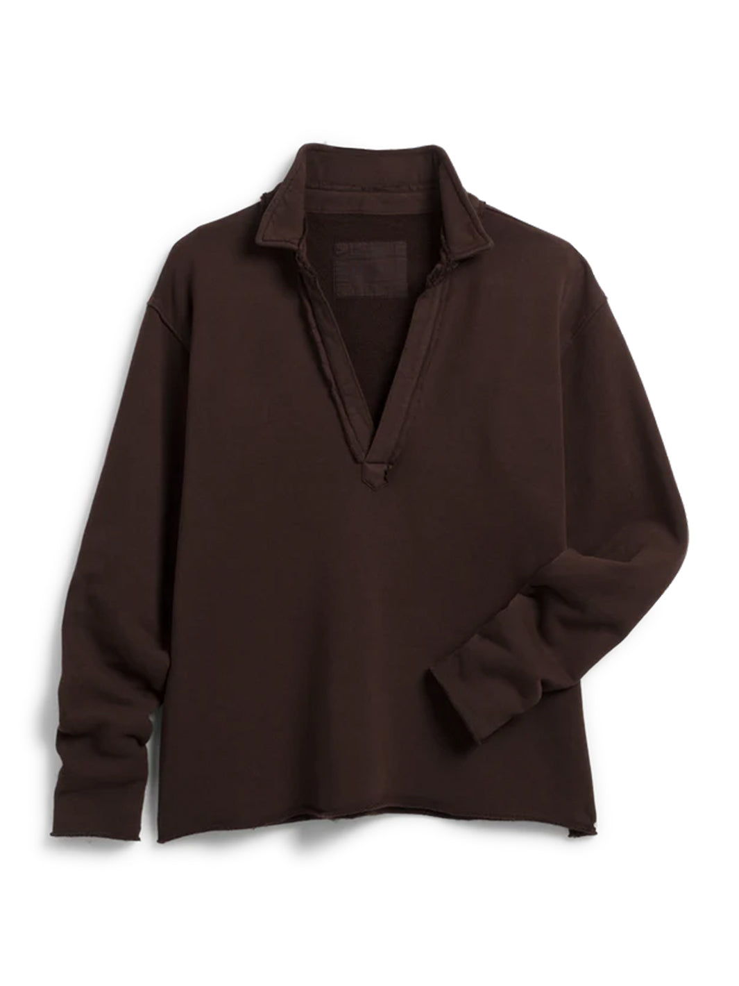 Patrick Henley Heritage Jersey Popover in Irish Chocolate