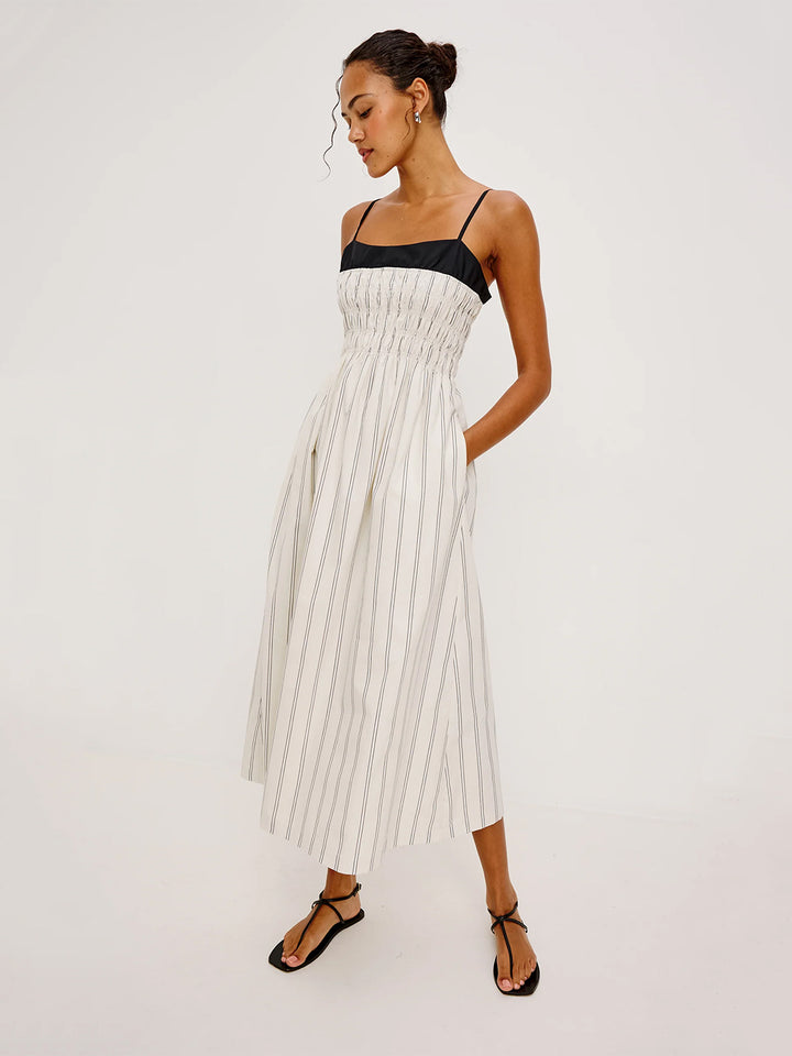 Primrose Dress in Palma Stripe