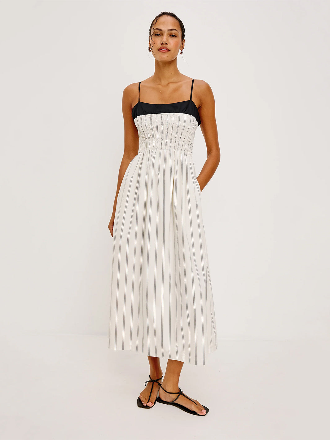 Primrose Dress in Palma Stripe