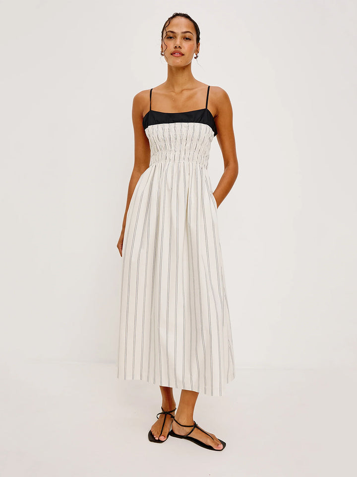 Primrose Dress in Palma Stripe