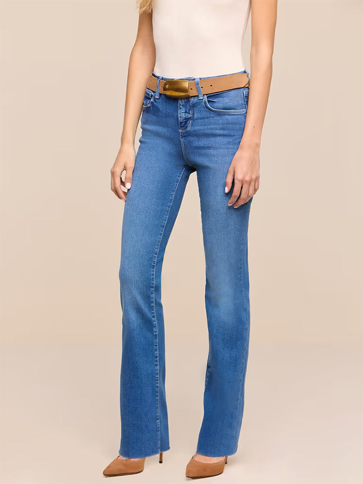 Petite Ruth Straight-Leg Jean in Cambridge