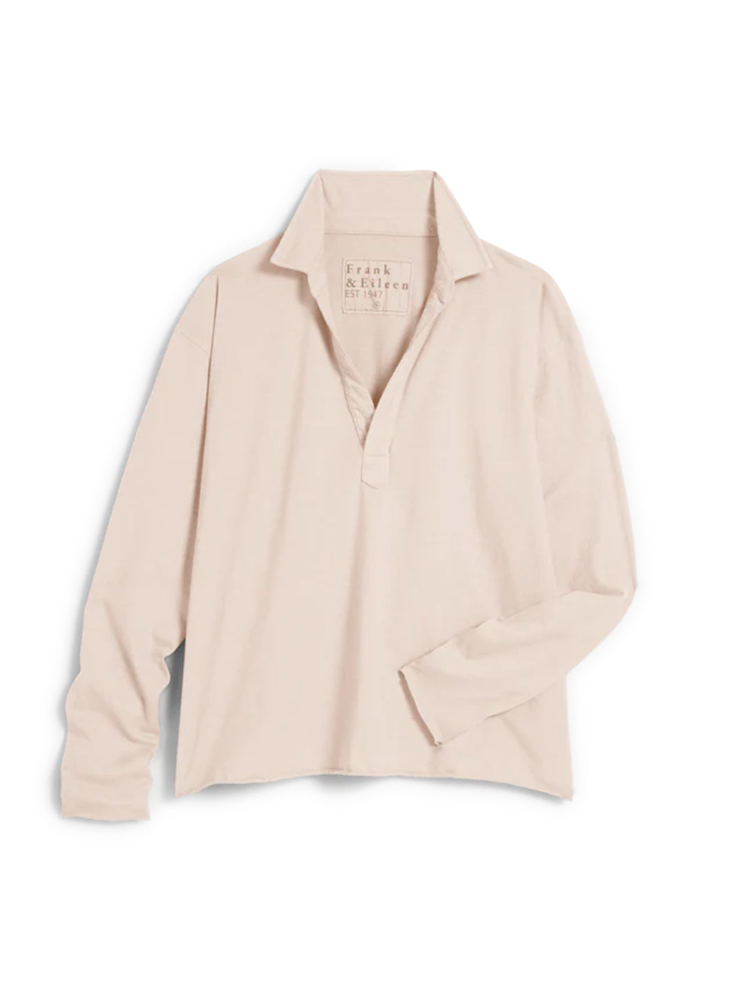 Patrick Henley Heritage Jersey Popover in Petal