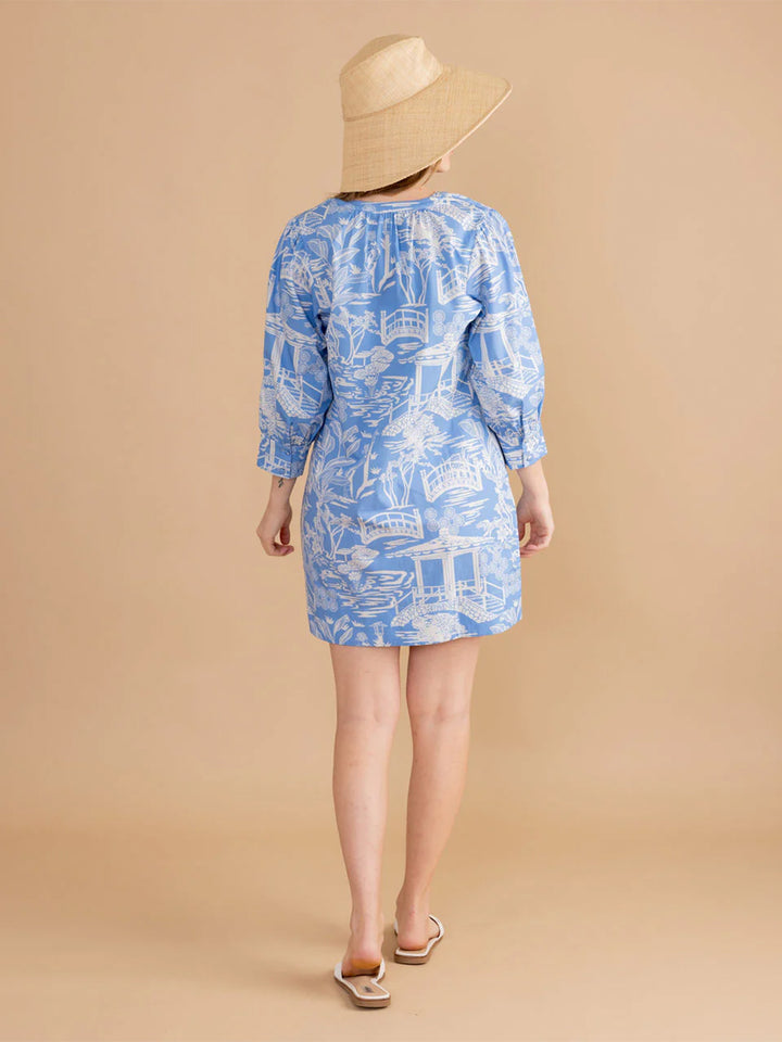 Paloma Dress in Sky Pagoda