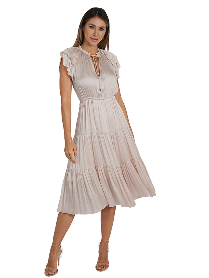 Pamela Dress in Nude