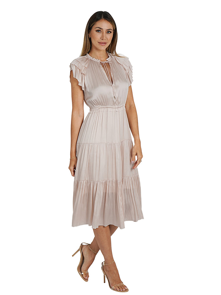 Pamela Dress in Nude