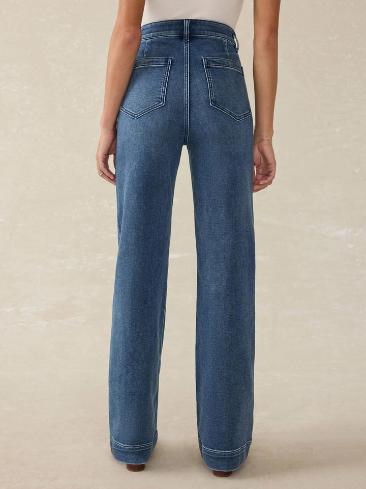 Stretch Terry Patch Pocket Pant in Riverton