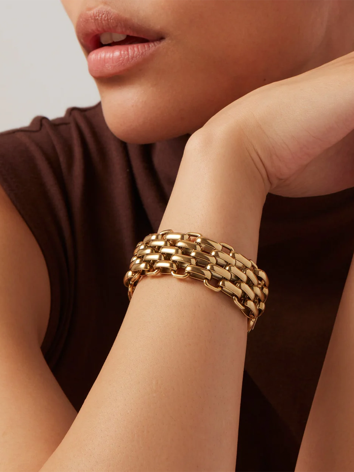 Penelope Chain Bracelet in Gold