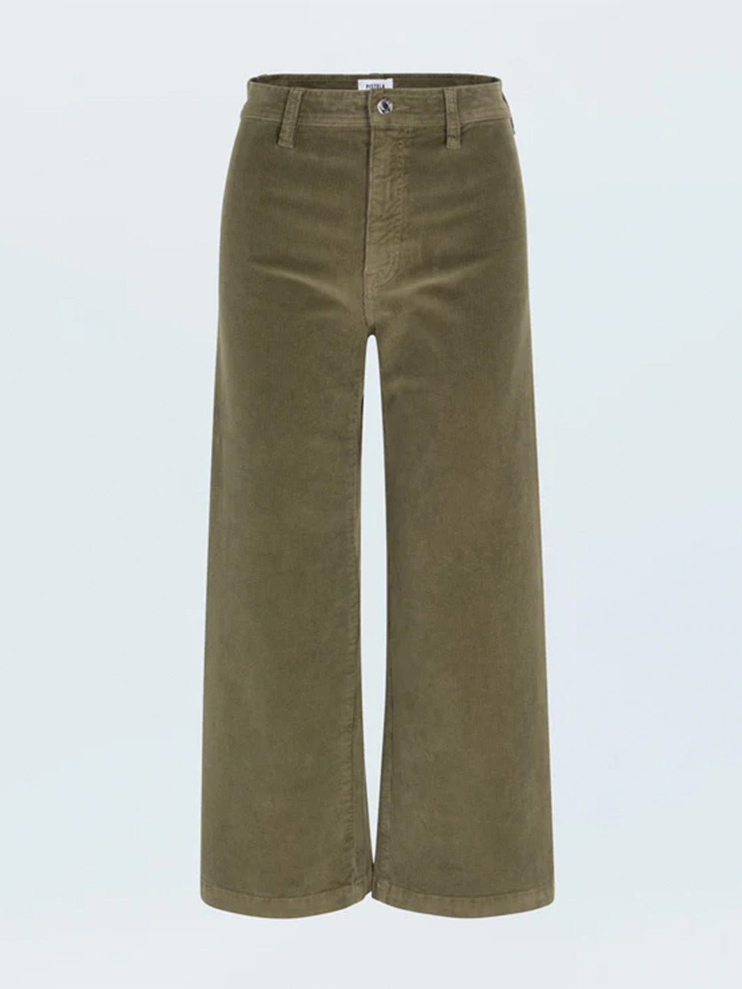 Penny High Rise Wide Leg Crop Jean in Sequoia
