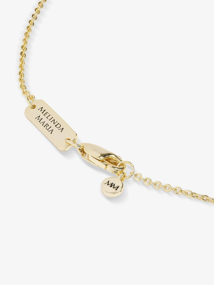 Perfect Pearl Infinity Necklace in Gold