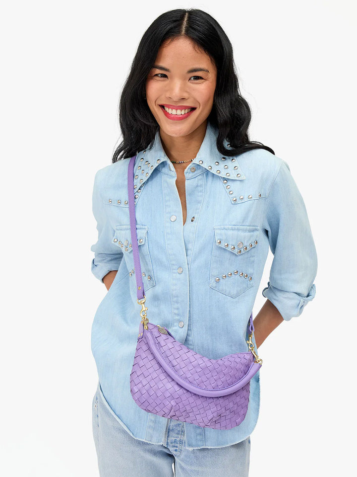 Petit Moyen in Jacaranda Diagonal Woven